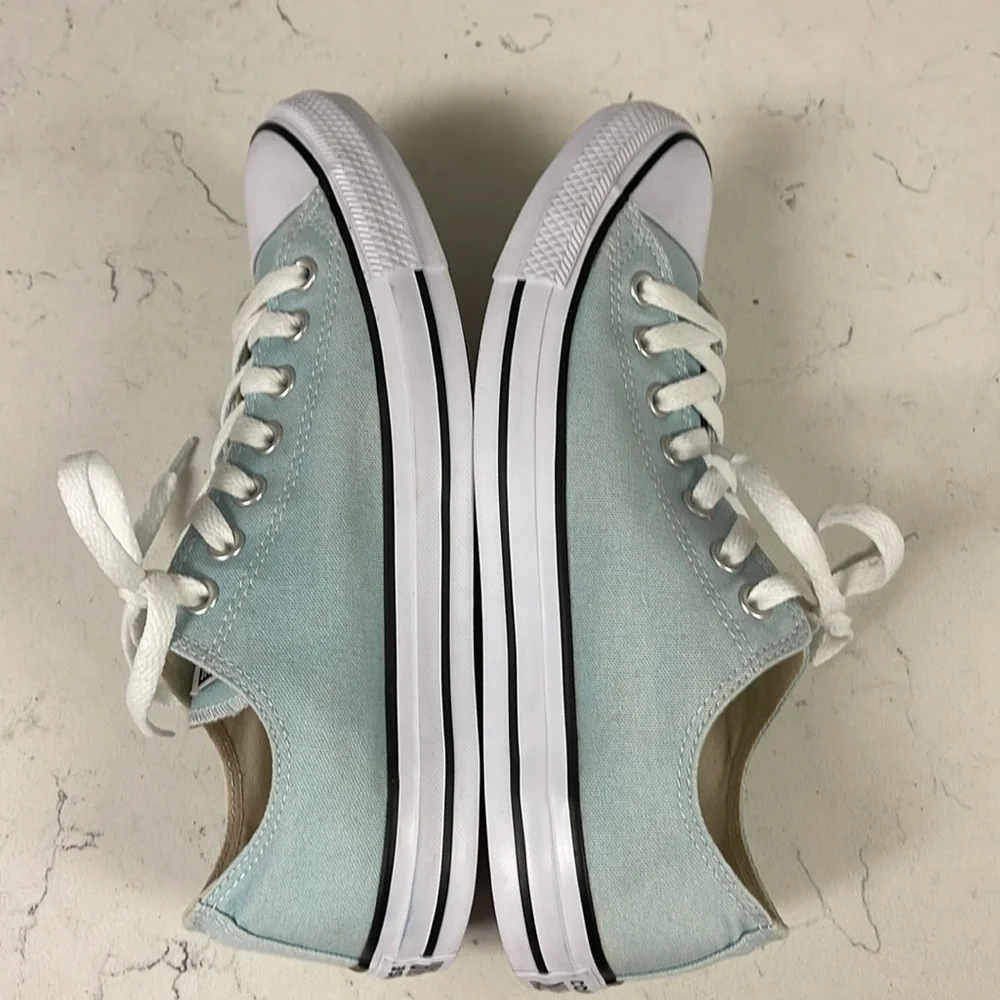 Converse All Star Unisex Low CTAS OX 160460F Men’s 9 Women’s 11 Ocean Bliss Blue